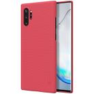 NILLKIN Frosted Concave-convex Texture PC Case for Galaxy Note 10+ / Note 10+ 5G(Red) - 1