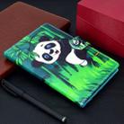 For iPad 2 / 3 / 4 Colored Drawing Stitching Horizontal Flip Leather Case, with Holder & Card Slots & Sleep / Wake-up function(Panda) - 4