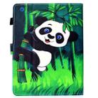 For iPad 2 / 3 / 4 Colored Drawing Stitching Horizontal Flip Leather Case, with Holder & Card Slots & Sleep / Wake-up function(Panda) - 5