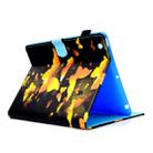 For iPad 2 / 3 / 4 Colored Drawing Stitching Horizontal Flip Leather Case, with Holder & Card Slots & Sleep / Wake-up function(Golden Butterfly) - 7