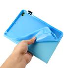 For iPad Mini 1 / 2 / 3 / 4 / 5 Colored Drawing Stitching Horizontal Flip Leather Case, with Holder & Card Slots & Sleep / Wake-up function(Super Cat) - 12