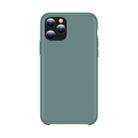 For iPhone 11 Pro TOTUDESIGN Liquid Silicone Dropproof Coverage Case(Green) - 1