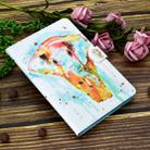 For iPad air / air 2 9.7 Colored Drawing Stitching Horizontal Flip Leather Case, with Holder & Card Slots(Watercolor Elephant) - 4