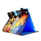 For iPad 2 / 3 / 4 Colored Drawing Stitching Horizontal Flip Leather Case, with Holder & Card Slots(Bike Boy) - 6
