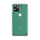 For iPhone 11 Pro TOTUDESIGN Clear Crystal Series Metal + PC Protective Case(Green) - 1