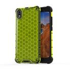 For Xiaomi Redmi 7A Honeycomb Shockproof PC + TPU Protective Case(Green) - 1