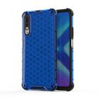 For Huawei Honor 9X Honeycomb Shockproof PC + TPU Protective Case(Blue) - 1