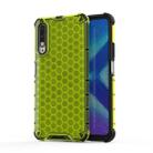 For Huawei Honor 9X Honeycomb Shockproof PC + TPU Protective Case(Green) - 1