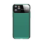 For iPhone 11 Pro TOTUDESIGN Magic Mirror Series Shockproof PC + Glass Protective Case(Green) - 1