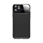 For iPhone 11 Pro Max TOTUDESIGN Magic Mirror Series Shockproof PC + Glass Protective Case(Black) - 1