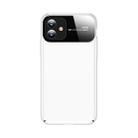 For iPhone 11 TOTUDESIGN Magic Mirror Series Shockproof PC + Glass Protective Case(White) - 1