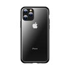 For iPhone 11 Pro Max TOTUDESIGN Concise Series Shockproof Electroplating TPU Protective Case(Black) - 1