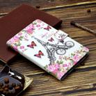 For iPad Pro 11 2018 Colored Drawing Stitching Horizontal Flip Leather Case, with Holder & Card Slots(Flower Tower) - 10
