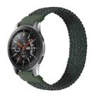 20mm Universal Nylon Weave Watch Band(Army Green) - 1