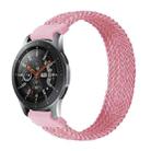20mm Universal Nylon Weave Watch Band(Pink) - 1