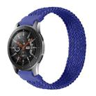 20mm Universal Nylon Weave Watch Band(Blue) - 1