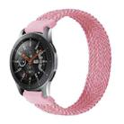 22mm Universal Nylon Weave Watch Band(Pink) - 1