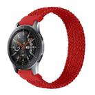 22mm Universal Nylon Weave Watch Band(Red) - 1