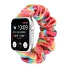 Flannel Hair Ring  Strap Watch Band For Apple Watch Ultra 49mm / Series 8&7 45mm / SE 2&6&SE&5&4 44mm / 3&2&1 42mm(6) - 1