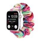 Flannel Hair Ring  Strap Watch Band For Apple Watch Ultra 49mm / Series 8&7 45mm / SE 2&6&SE&5&4 44mm / 3&2&1 42mm(8) - 1