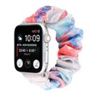 Flannel Hair Ring  Strap Watch Band For Apple Watch Ultra 49mm / Series 8&7 45mm / SE 2&6&SE&5&4 44mm / 3&2&1 42mm(12) - 1