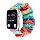 Flannel Hair Ring  Strap Watch Band For Apple Watch Ultra 49mm / Series 8&7 45mm / SE 2&6&SE&5&4 44mm / 3&2&1 42mm(19) - 1