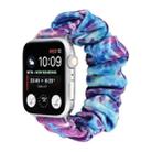 Flannel Hair Ring  Strap Watch Band For Apple Watch Series 9&8&7 41mm / SE 3&SE 2&6&SE&5&4 40mm / 3&2&1 38mm(7) - 1