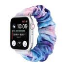 Flannel Hair Ring  Strap Watch Band For Apple Watch Series 8&7 41mm / SE 2&6&SE&5&4 40mm / 3&2&1 38mm(15) - 1