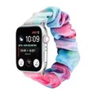 Flannel Hair Ring  Strap Watch Band For Apple Watch Series 9&8&7 41mm / SE 3&SE 2&6&SE&5&4 40mm / 3&2&1 38mm(20) - 1
