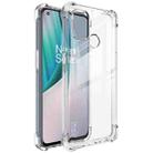 For OnePlus Nord N100 IMAK All-inclusive Shockproof Airbag TPU Case(Transparent) - 1