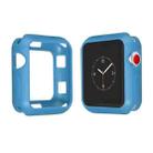 Frosted Protective Case For Apple Watch Series 6 & SE & 5 & 4 44mm(Blue) - 1