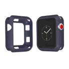 Frosted Protective Case For Apple Watch Series 6 & SE & 5 & 4 44mm(Midnight  Blue) - 1