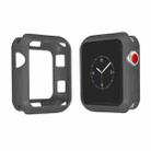 Frosted Protective Case For Apple Watch Series 6 & SE & 5 & 4 40mm(Dark Grey) - 1