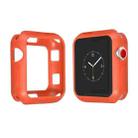 Frosted Protective Case For Apple Watch Series 3 & 2 & 1 42mm(Orange) - 1