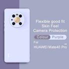 For Huawei Mate 40 Pro 5G IMAK UC-2 Series Shockproof Full Coverage Soft TPU Case(Purple) - 2