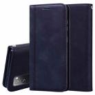 For Samsung Galaxy S20 FE 5G Frosted Business Magnetic Horizontal Flip PU Leather Case with Holder & Card Slot & Lanyard(Black) - 1