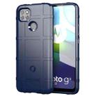 For Motorola Moto G9 Power Full Coverage Shockproof TPU Case(Blue) - 1