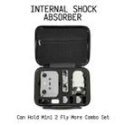 ls-S004 Portable Waterproof Drone Handbag Storage Bag for DJI Mavic Mini 2(Black + Red Liner) - 6