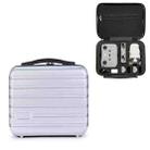 ls-S004 Portable Waterproof Drone Handbag Storage Bag for DJI Mavic Mini 2(Silver + Black Liner) - 1