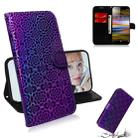 For Sony Xperia L3 Solid Color Colorful Magnetic Buckle Horizontal Flip PU Leather Case with Holder & Card Slots & Wallet & Lanyard(Purple) - 1