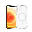 For iPhone 12 mini All-inclusive Clear TPU Airbag Shockproof Magsafe Case (Transparent) - 1