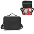 LS4456 Portable Drone PU Shoulder Storage Bag Handbag for DJI Mavic Mini 2(Black + Red Liner) - 1