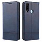 For vivo Y3s / Y17 AZNS Magnetic Calf Texture Horizontal Flip Leather Case with Card Slots & Holder & Wallet(Dark Blue) - 1