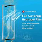 For Huawei Mate 40 Pro 5G 2 PCS IMAK Hydrogel Film III Full Coverage Screen Protector - 3