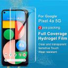 For Google Pixel 4a 5G 2 PCS IMAK Hydrogel Film III Full Coverage Screen Protector - 2