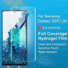 For Samsung Galaxy S20+ 2 PCS IMAK Hydrogel Film III Full Coverage Screen Protector - 2