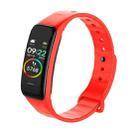 C1 0.96 inch Color Screen IP67 Waterproof Smart Bracelet, Support Sleep Monitor / Heart Rate Monitor / Blood Pressure Monitor(Red) - 1