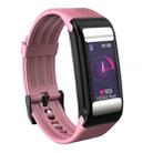 T9 0.96 inch Color Screen IP67 Waterproof Smart Bracelet, Support ECG + PPG Monitor / Heart Rate Monitor / Blood Pressure Monitor(Pink) - 1