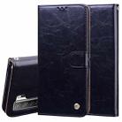 For Huawei Nova 7 SE / Honor 30S (Russian Version) Business Style Oil Wax Texture Horizontal Flip Leather Case with Holder & Card Slots & Wallet(Black) - 1