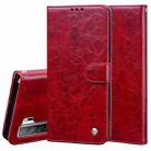 For Huawei Nova 7 SE / Honor 30S (Russian Version) Business Style Oil Wax Texture Horizontal Flip Leather Case with Holder & Card Slots & Wallet(Red) - 1